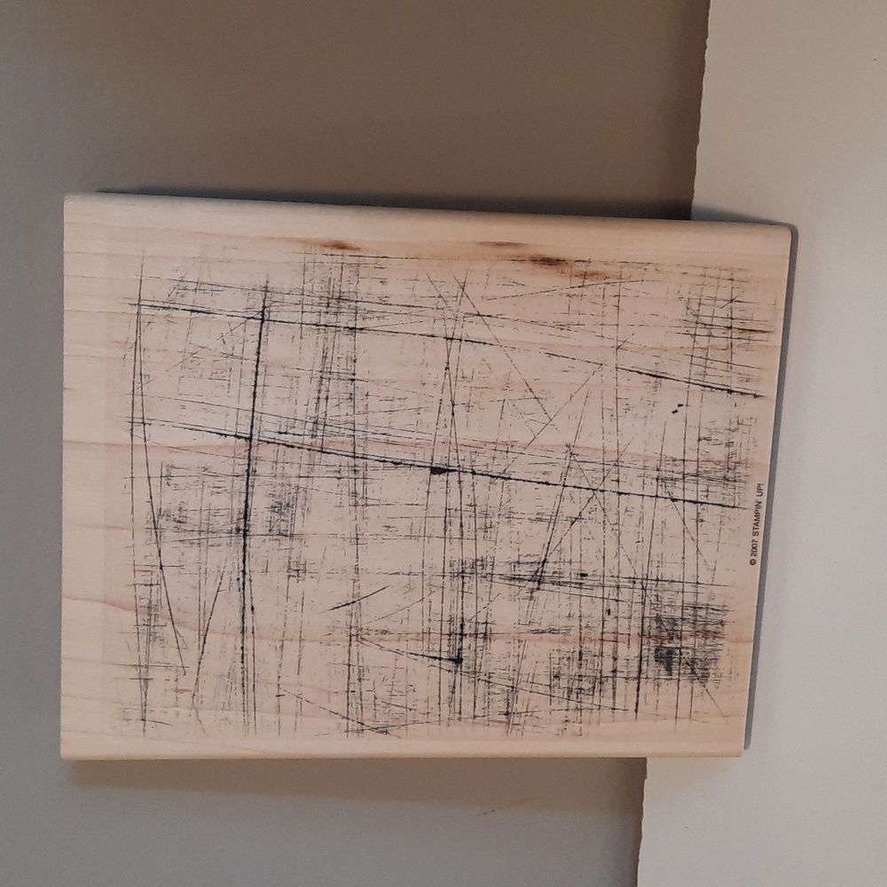 Sanded Background stamp